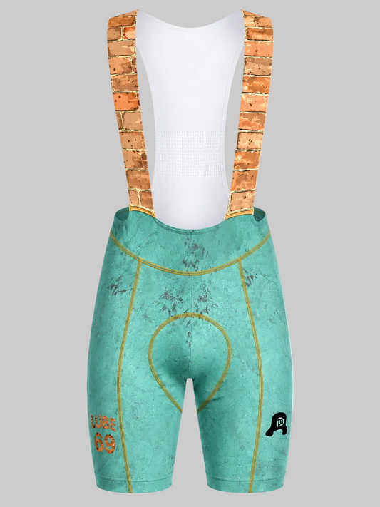 Men's 'NYC" Omni Bib Shorts - Statue