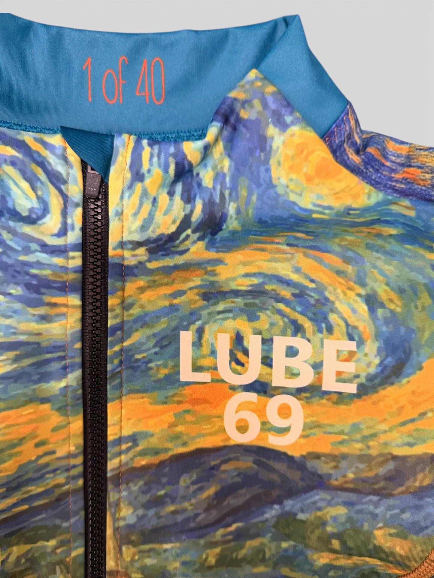 Museum Masterpiece: Van Gogh’s World Thermal Fleece Long Sleeve Cycling Jersey 1/40 - MEN